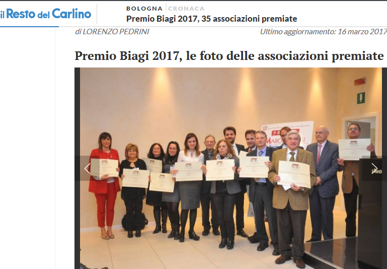 Premio Marco Biagi 2017